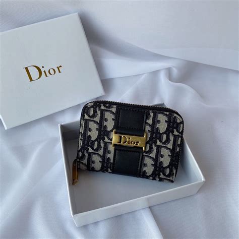 mini wallet womens dior|christian Dior wallets for women.